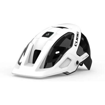 Casco MTB Cube Strover - Bianco L - Enduro, Montagna, Passeggiata Casco MTB Cube Strover - Bianco L - Enduro, Montagna, Passeggiata