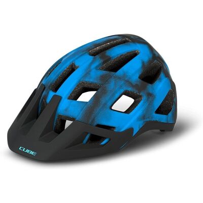Cube Badger Blau MTB Helm - Belüftet, Verstellbar, Robuste Schale Cube Badger Blau MTB Helm - Belüftet, Verstellbar, Robuste Schale