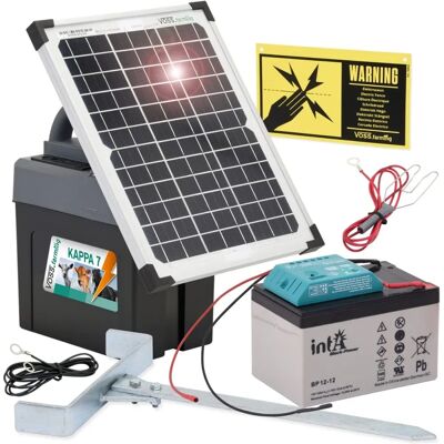 Ensemble électrique solaire VOSS.farming KAPPA 7 - Publicité Ensemble électrique solaire VOSS.farming KAPPA 7 - Publicité