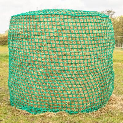 Filet à foin VOSS.farming - 1,40x1,40m, Maillage 4,5cm - Protection pour balles rondes - Publicité Filet à foin VOSS.farming - 1,40x1,40m, Maillage 4,5cm - Protection pour balles rondes - Publicité