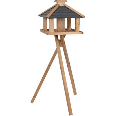 VOSS.garden "Lina" - Maison d'oiseaux en bois massif avec mangeoire - Publicité VOSS.garden "Lina" - Maison d'oiseaux en bois massif avec mangeoire - Publicité