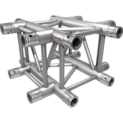Naxpro-Truss FD 34 C41 90° 4 Wege Ecke - Rigging-System Naxpro-Truss FD 34 C41 90° 4 Wege Ecke - Rigging-System