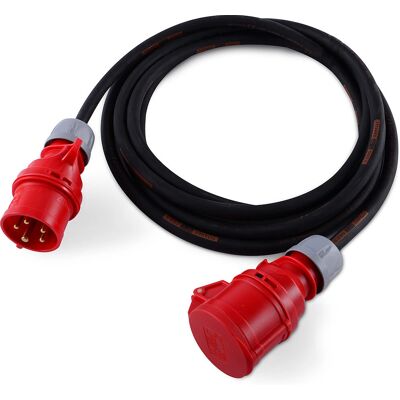 Riggatec Câble de rallonge 50m 16A 5x2,5mm² IP44 - Publicité Riggatec Câble de rallonge 50m 16A 5x2,5mm² IP44 - Publicité