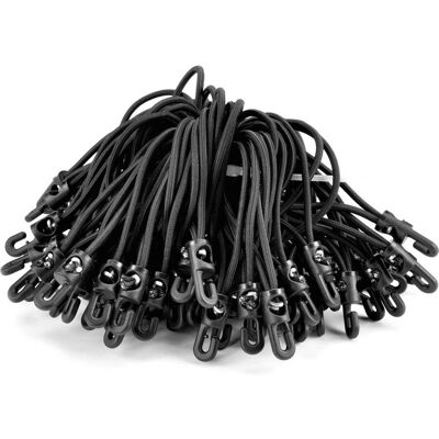 Riggatec Spannfix 4mm noir - Cordons en caoutchouc - Spannfix - Publicité Riggatec Spannfix 4mm noir - Cordons en caoutchouc - Spannfix - Publicité