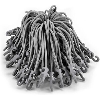 Riggatec Spannfix 4mm Gris Argenté - Cordons élastiques - Publicité Riggatec Spannfix 4mm Gris Argenté - Cordons élastiques - Publicité