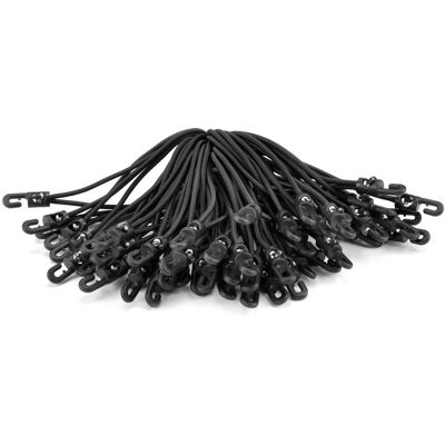 Riggatec Spannfix 4mm Noir - Cordons en caoutchouc - Publicité Riggatec Spannfix 4mm Noir - Cordons en caoutchouc - Publicité