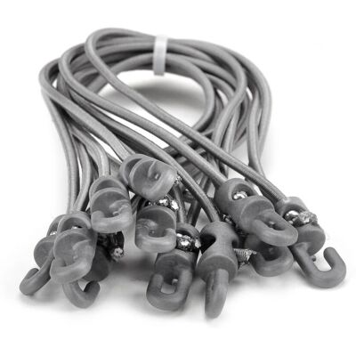 Riggatec Spannfix 4mm gris argenté - Cordons en caoutchouc - Publicité Riggatec Spannfix 4mm gris argenté - Cordons en caoutchouc - Publicité