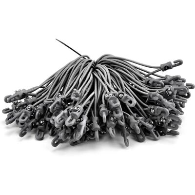 Riggatec Spannfix 4mm gris argenté - Corde en caoutchouc - Solution de fixation - Publicité Riggatec Spannfix 4mm gris argenté - Corde en caoutchouc - Solution de fixation - Publicité