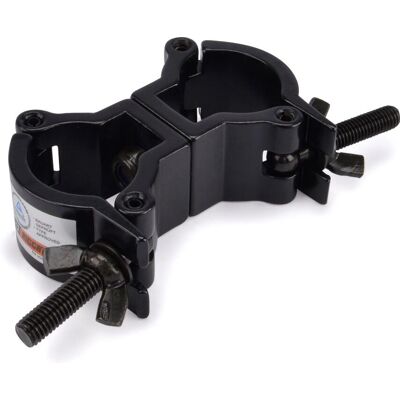 Coupleur pivotant Riggatec noir 32-35mm - Accessoires de structure - Publicité Coupleur pivotant Riggatec noir 32-35mm - Accessoires de structure - Publicité