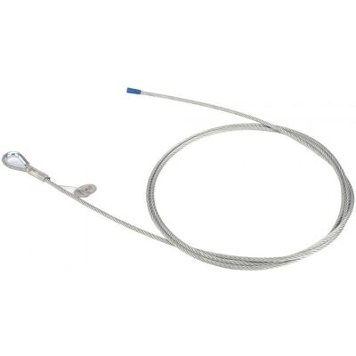 Riggatec 5 mm Abhängeseil Zink 6x19+FE Kausche offen - Câbles de sécurité Riggatec 5 mm Abhängeseil Zink 6x19+FE Kausche offen - Câbles de sécurité