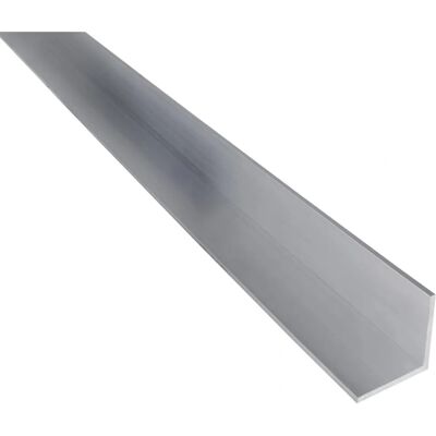 Profilé d'angle en aluminium Riggatec 60x60x5mm - 0,5m - Support structurel - Publicité Profilé d'angle en aluminium Riggatec 60x60x5mm - 0,5m - Support structurel - Publicité