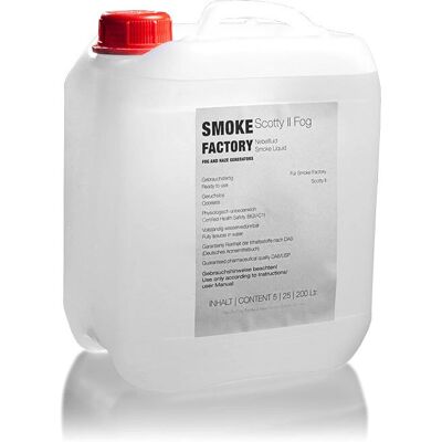 Liquide à brouillard Smoke Factory Scotty II 1L - Fluide pour brouillard - Publicité Liquide à brouillard Smoke Factory Scotty II 1L - Fluide pour brouillard - Publicité