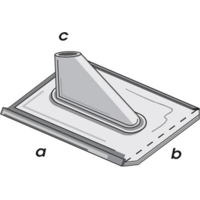 Televes ZBZ4860B - 60 mm - Mastmontage - blank - TV-Zubehör Televes ZBZ4860B - 60 mm - Mastmontage - blank - TV-Zubehör
