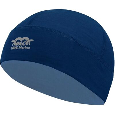 P.A.C. Merino Mütze - Unisex - Blau - One Size P.A.C. Merino Mütze - Unisex - Blau - One Size
