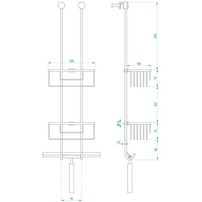 Kronenbach - Plana 2.0 - 2-fold - Duschsystem Kronenbach - Plana 2.0 - 2-fold - Duschsystem