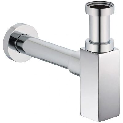 Kronenbach Kronenbach Siphon - Eckig - Wandrosette - 41.321.100.0000 Kronenbach Kronenbach Siphon - Eckig - Wandrosette - 41.321.100.0000
