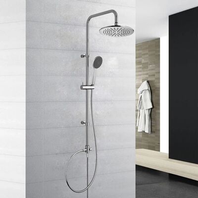 Kronenbach Duschsystem 2.0 - Kopf & Handbrause, 22,5cm - Duschsystem Kronenbach Duschsystem 2.0 - Kopf & Handbrause, 22,5cm - Duschsystem