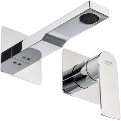 Kronenbach - Omega 2.0 - 15 cm Ausladung - Chrom - Waschtisch-Wandarmatur Kronenbach - Omega 2.0 - 15 cm Ausladung - Chrom - Waschtisch-Wandarmatur