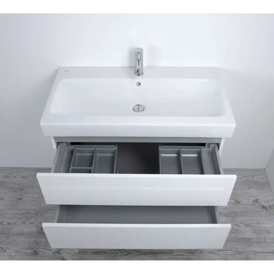 Kronenbach Plana 2.0 Waschtischunterschrank - Grifflose für Geberit iCon 75 cm Kronenbach Plana 2.0 Waschtischunterschrank - Grifflose für Geberit iCon 75 cm