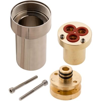 Kronenbach Lima 2.0 Verlängerung Stahl Optik Waschtisch-Wandarmatur Kronenbach Lima 2.0 Verlängerung Stahl Optik Waschtisch-Wandarmatur