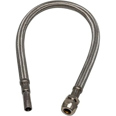 Sturotec Flexibele Slang - 10 mm klemmen x 10 mm aansluiting x 50 cm Sturotec Flexibele Slang - 10 mm klemmen x 10 mm aansluiting x 50 cm