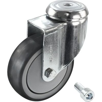 Proroll - Gummirad 100x32mm Schwenkrollen Proroll - Gummirad 100x32mm Schwenkrollen