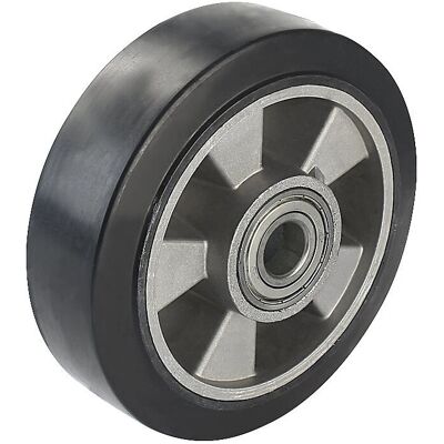 Proroll Schwarz, elastisches Vollgummirad - Räder Proroll Schwarz, elastisches Vollgummirad - Räder