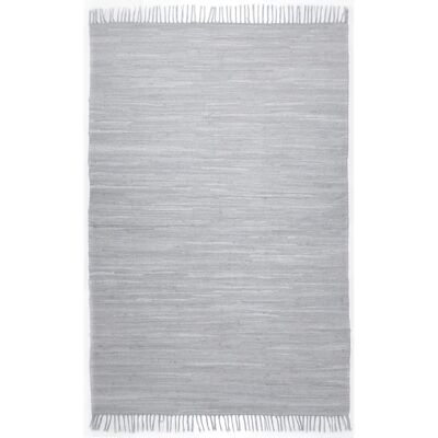 Theko 40x60cm Grauer Baumwollteppich - Teppich Theko 40x60cm Grauer Baumwollteppich - Teppich