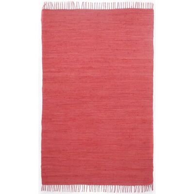 Tapis en coton fait main Happy Cotton - 120x180cm, Rouge, 5mm - Tapis - Publicité Tapis en coton fait main Happy Cotton - 120x180cm, Rouge, 5mm - Tapis - Publicité