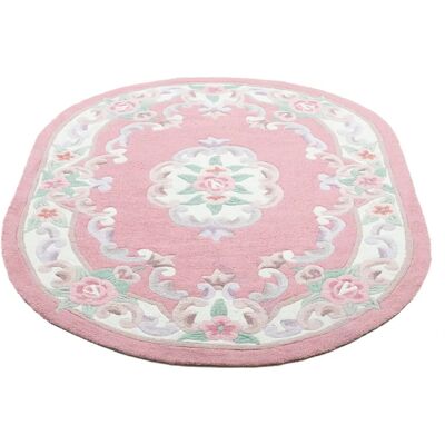 Theko Ming Teppich - 120x170cm, rosa, synthetische Fasern - Teppich Theko Ming Teppich - 120x170cm, rosa, synthetische Fasern - Teppich