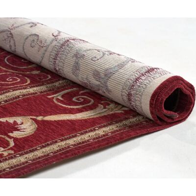 THEKO Florentina Teppich - floral, 80x150cm, 4mm, rot THEKO Florentina Teppich - floral, 80x150cm, 4mm, rot