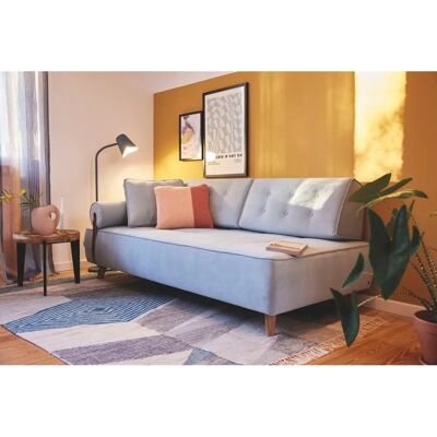TOM TAILOR HOME Modern Kelim - Wollteppich, Türkis, 65x135cm TOM TAILOR HOME Modern Kelim - Wollteppich, Türkis, 65x135cm