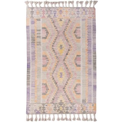 TOM TAILOR HOME Vintage Classic Kelim Wollteppich - Rechteckig, 140x200cm TOM TAILOR HOME Vintage Classic Kelim Wollteppich - Rechteckig, 140x200cm
