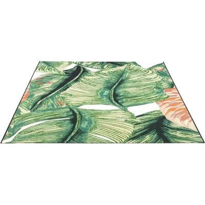 TOM TAILOR HOME Gartenblatt Teppich - Florales, Indoor/Outdoor, 123x180cm TOM TAILOR HOME Gartenblatt Teppich - Florales, Indoor/Outdoor, 123x180cm