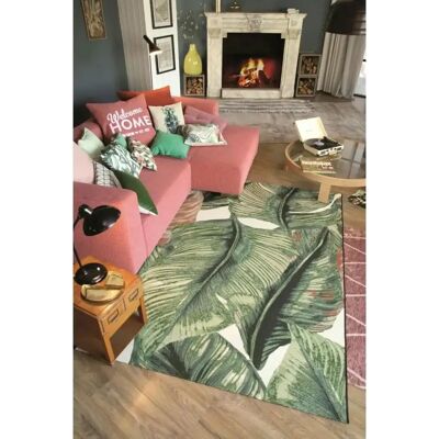 TOM TAILOR HOME Gartenblatt Teppich - 160x230cm, Grün TOM TAILOR HOME Gartenblatt Teppich - 160x230cm, Grün