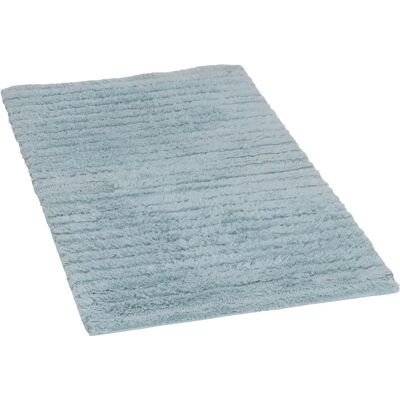 TOM TAILOR HOME Baumwolle Badematte - Streifen, Hellblau - Badteppich TOM TAILOR HOME Baumwolle Badematte - Streifen, Hellblau - Badteppich