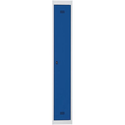 Wolf Stahlschrank Grau-Blau Genciana - Steel Locker Cabinet Wolf Stahlschrank Grau-Blau Genciana - Steel Locker Cabinet