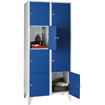 Wolf Modell MÜNCHEN Stahlschrank - 8 Fächer Wolf Modell MÜNCHEN Stahlschrank - 8 Fächer