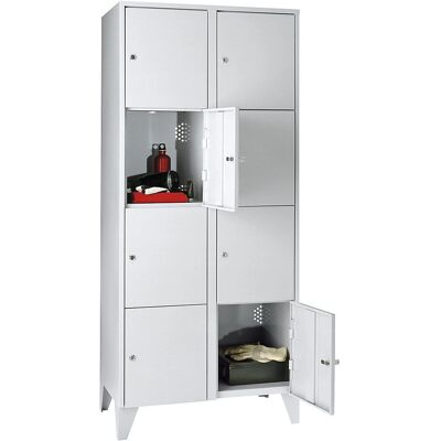 Wolf Modell MÜNCHEN 8 Fächer Stahlschrank Wolf Modell MÜNCHEN 8 Fächer Stahlschrank
