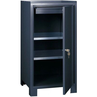 Wolf Werkstatt-Schrank - 1000mm x 500mm x 500mm - Grau RAL 7016 Wolf Werkstatt-Schrank - 1000mm x 500mm x 500mm - Grau RAL 7016