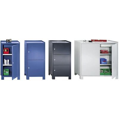 Armadio per strumenti Wolf - 1000 x 500 x 500 mm - Grigio chiaro RAL 7035 Armadio per strumenti Wolf - 1000 x 500 x 500 mm - Grigio chiaro RAL 7035