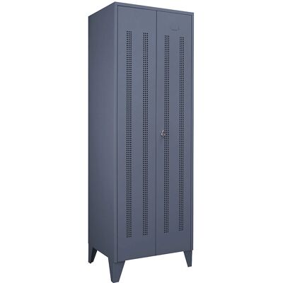 Armadio in acciaio Wolf - 1850mm di altezza, 600mm di larghezza, Grigio-blu Armadio in acciaio Wolf - 1850mm di altezza, 600mm di larghezza, Grigio-blu