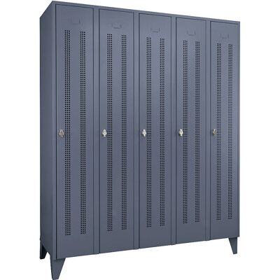 Wolf Stahlschrank mit 5 Fächern - Schrank Wolf Stahlschrank mit 5 Fächern - Schrank