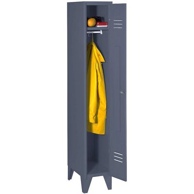 Wolf Stahlschrank - Verstellbare Regale & Lüftungsschlitze Wolf Stahlschrank - Verstellbare Regale & Lüftungsschlitze