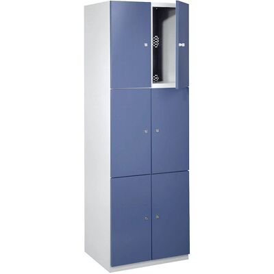 Wolf Stahlschrank - 6 Fächer - 1800mm Hoch Wolf Stahlschrank - 6 Fächer - 1800mm Hoch