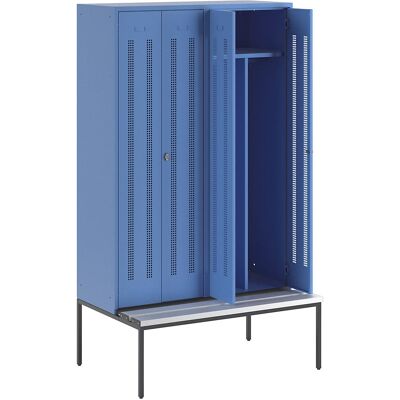 Armadio Wolf Berlino 2 Compartimenti Azzurro Chiaro Armadio Wolf Berlino 2 Compartimenti Azzurro Chiaro
