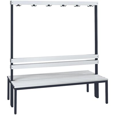 Panca Doppio Guardaroba Wolf - Stecche PVC, Regolabile in Altezza Panca Doppio Guardaroba Wolf - Stecche PVC, Regolabile in Altezza