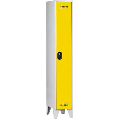 Armadio Wolf - Grigio Chiaro / Giallo Zinc - 1700 mm Armadio Wolf - Grigio Chiaro / Giallo Zinc - 1700 mm