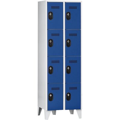 Wolf Schlossbarer Schrank - 3 Fächer - 1850x600x500 mm Wolf Schlossbarer Schrank - 3 Fächer - 1850x600x500 mm