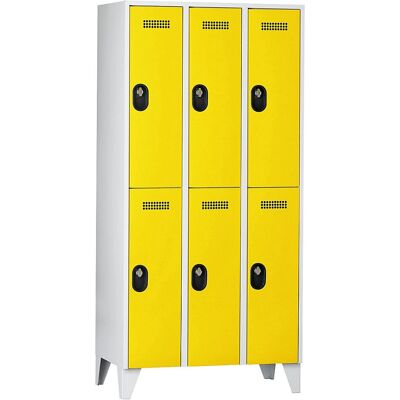 Wolf Armario de acero - 1850 x 1200 x 500 mm - Gris Wolf Armario de acero - 1850 x 1200 x 500 mm - Gris